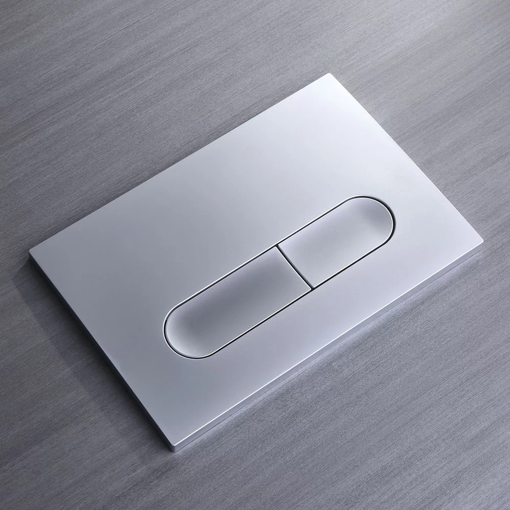 Кнопка смыва Veconi FLUSH V3, FLV3-CM, 240х162х9, пластик, хром матовый