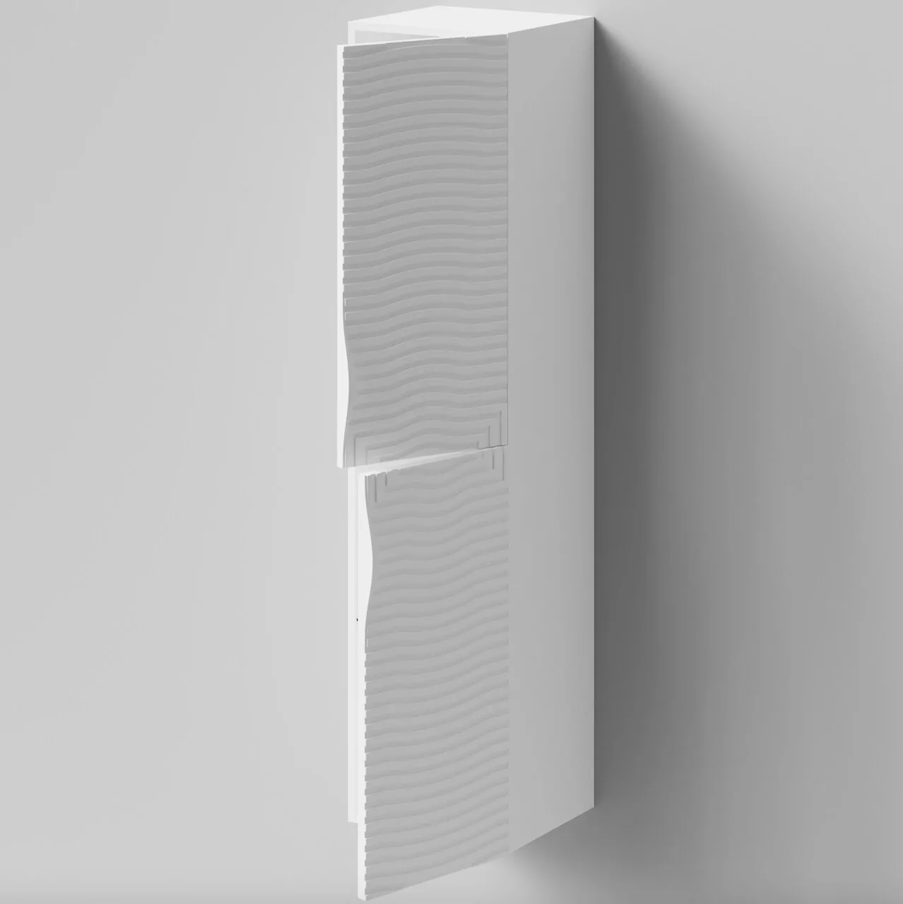 Пенал Vod-ok Elite Эйфория 35 L/R подвесной, F5 волна линии, белый + 7 цветов