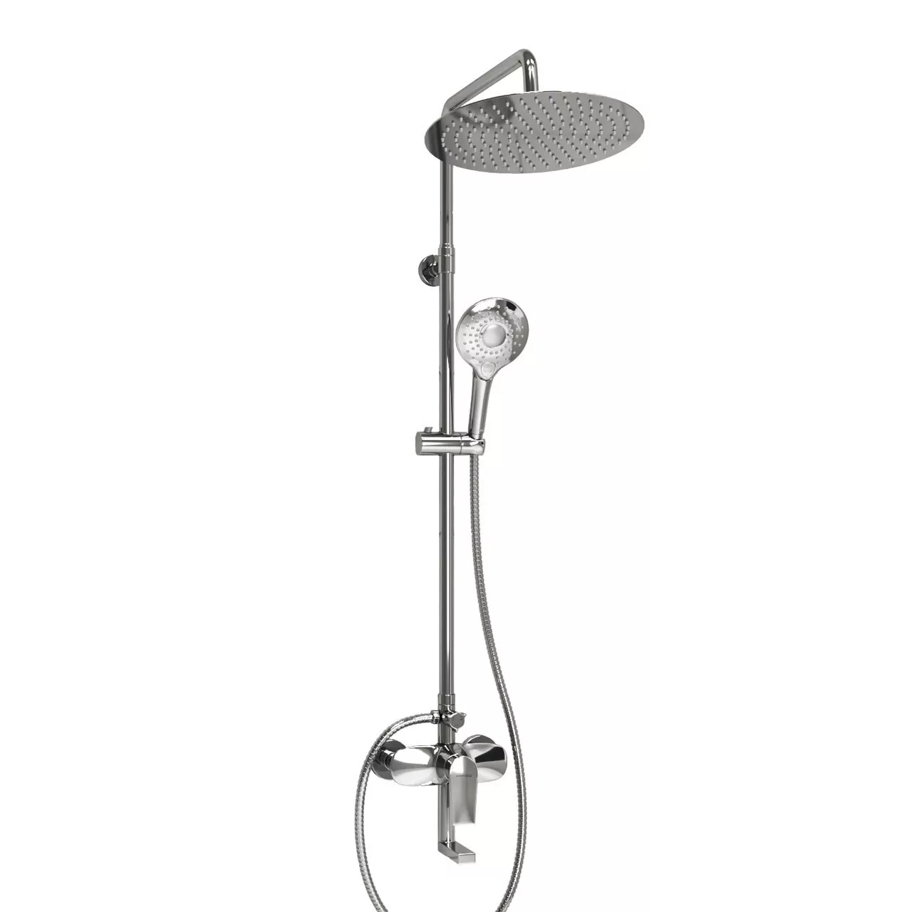 Душевая стойка WasserKraft A166.116.101.010.CH хром