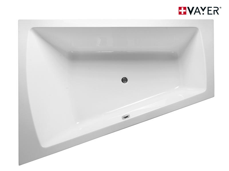 Ванна акриловая Vayer Trinity 160х120 L левая