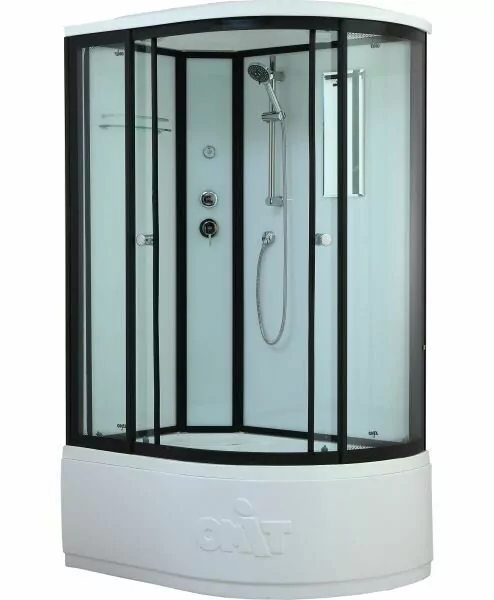 Душевая кабина Timo Standart Т-6620 Black L 120x85