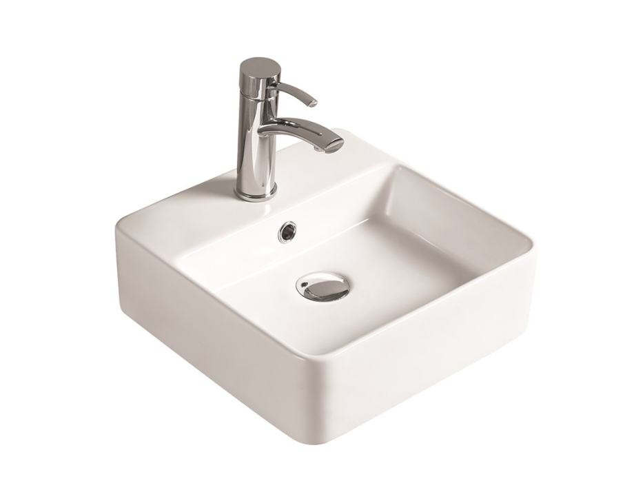 Раковина SantiLine SL-1004 накладная, белая