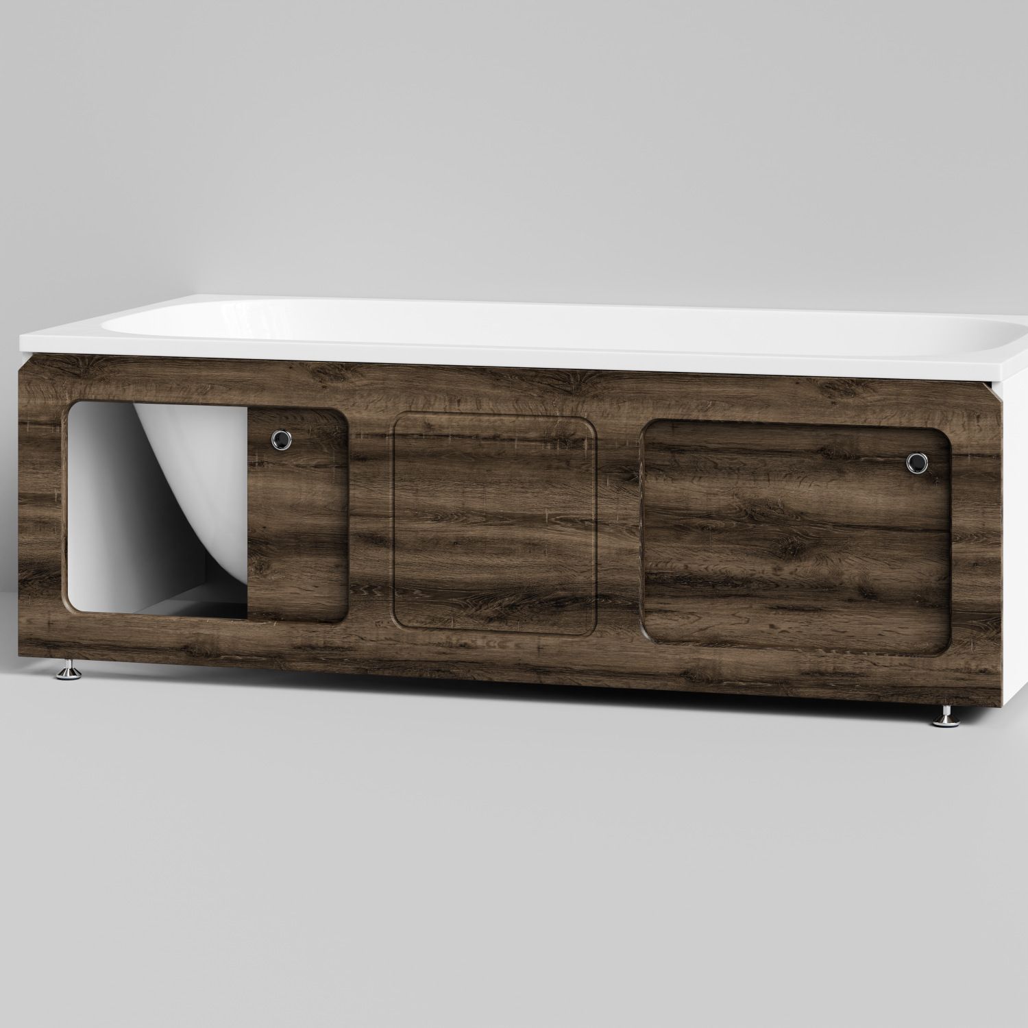 Экран под ванну Vod-ok Хит 170 раздвижной Дуб крымский коричневый