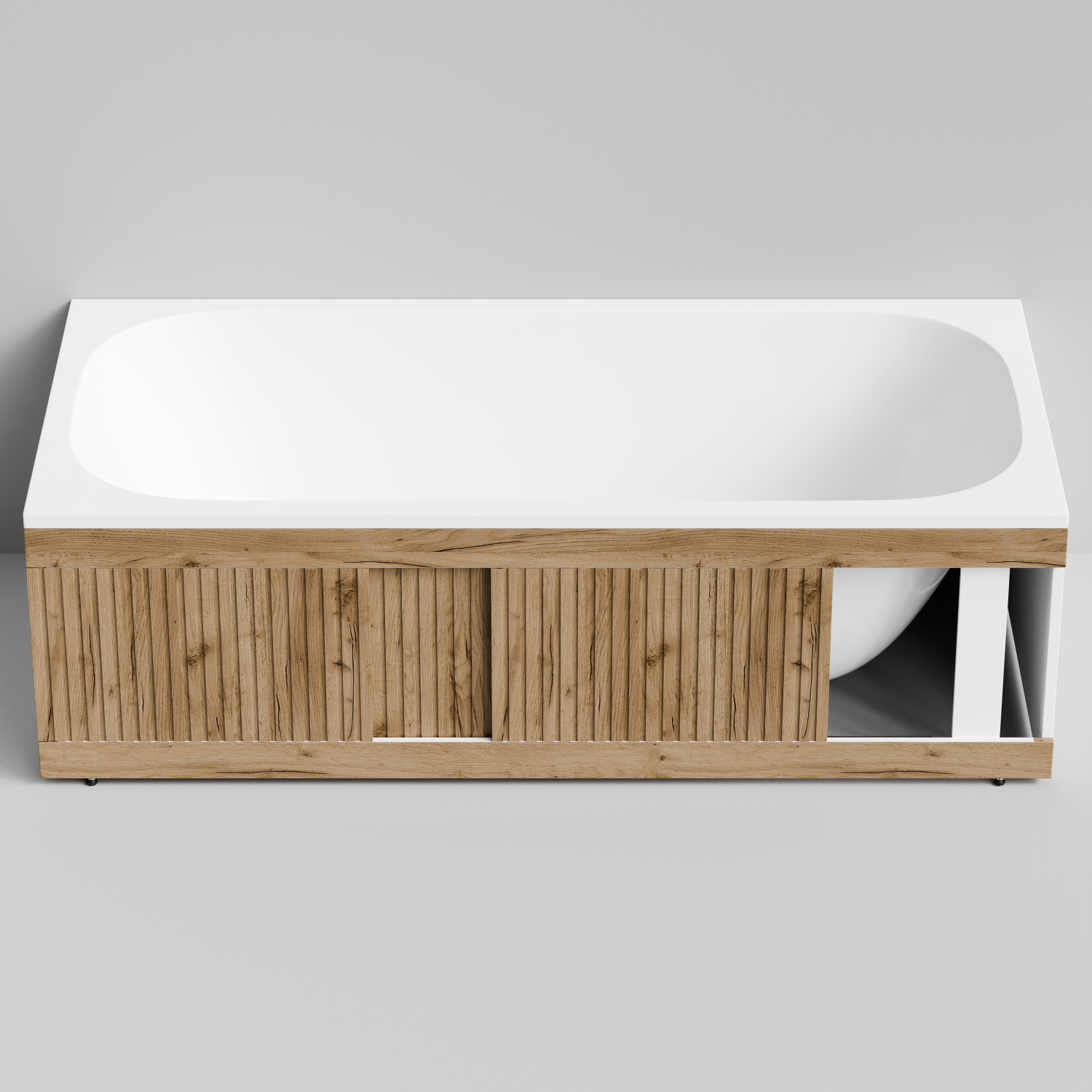 Экран под ванну Vod-ok Тач 180 раздвижной Дуб Тортуга