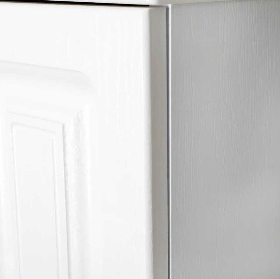 Зеркало-шкаф Stella Polar Кармела 85/С, ольха белый