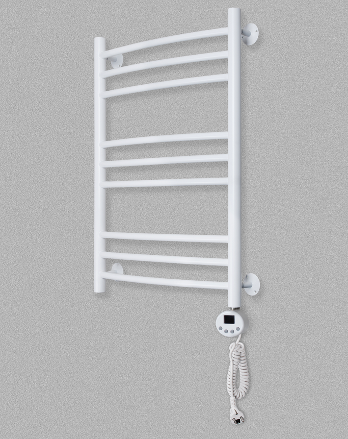 Полотенцесушитель электрический Domoterm Калипсо П9 500x700 R правый, белый матовый