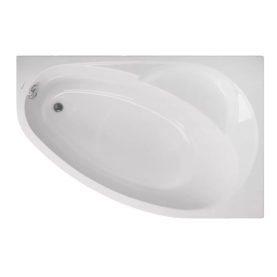 Ванна акриловая VagnerPlast Flora 150x100x43 правая