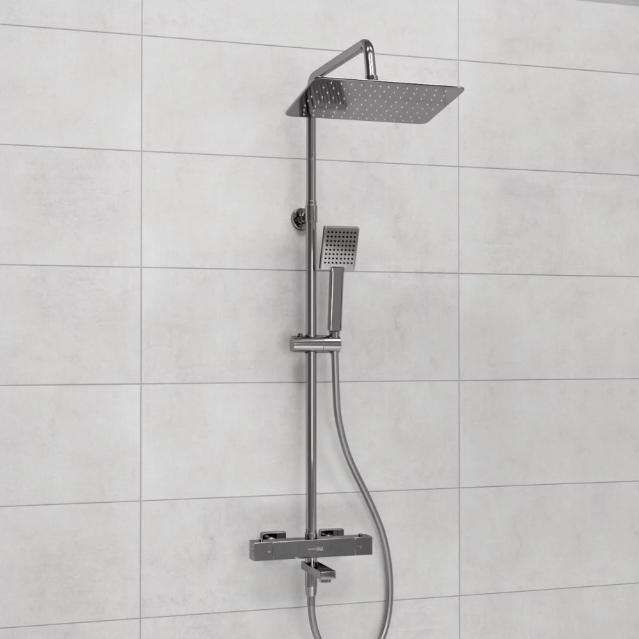 Душевая стойка WasserKraft A199.069.141.087.CH Thermo хром