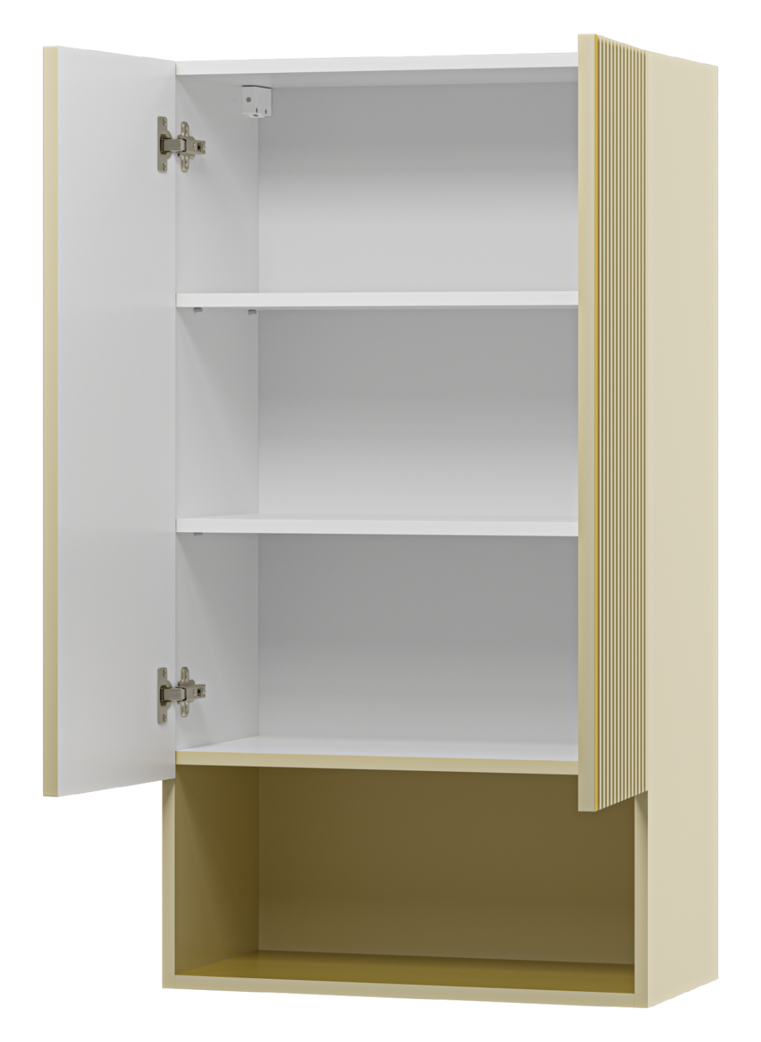 Шкаф навесной Brevita Vega 60 бежевый/золото