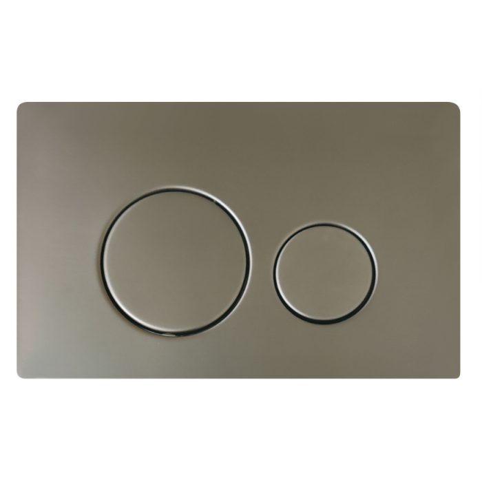 Кнопка смыва Stella Polar KN9900028 круглая, серый