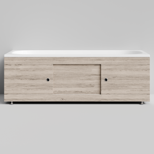 Экран под ванну Vod-ok Купе 170 раздвижной Дубослив ореховый светлый