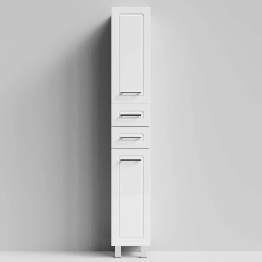 Пенал Vod-ok Арабеска 30 L/R, напольный, с корзиной, белый + 13 цветов от магазина Vanna-Vanna.ru!