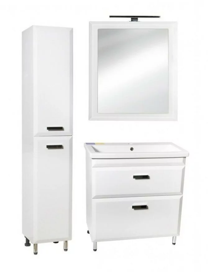 Пенал Style Line Лотос 30 L/R напольный, белый