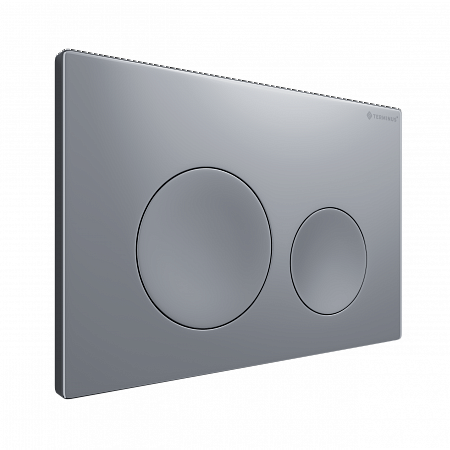 Клавиша смыва для инсталляции Terminus Classic кнопка круг, цвет хром