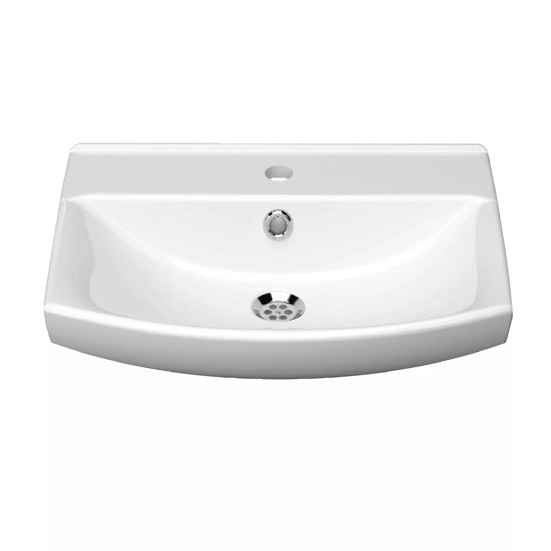 Тумба напольная SanStar Линни 70 с раковиной Клермонт 70, белая