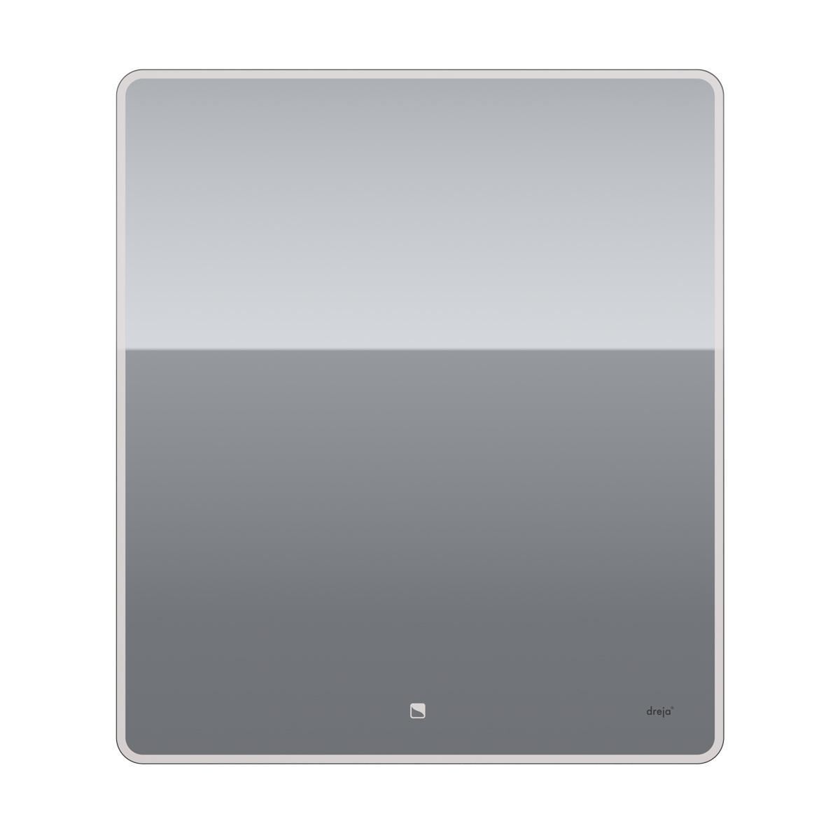 Зеркало Dreja Point 70x80 см, белый