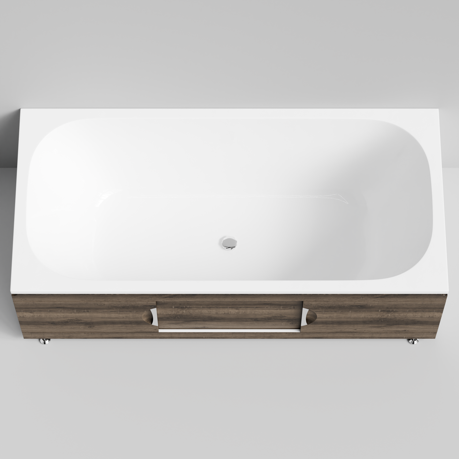 Экран под ванну Vod-ok Топ 180 раздвижной Дуб крымский коричневый