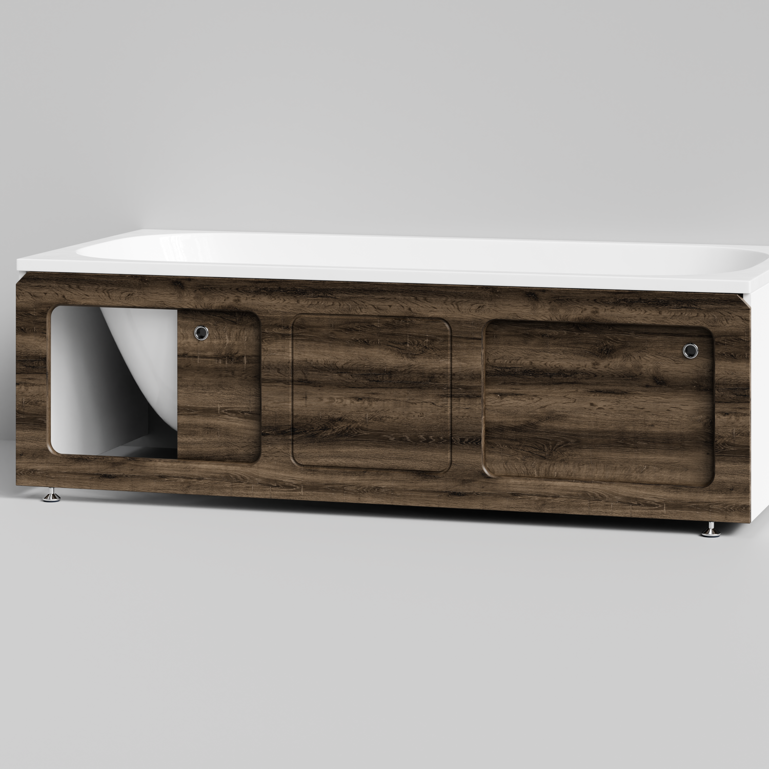 Экран под ванну Vod-ok Хит 180 раздвижной Дуб крымский коричневый