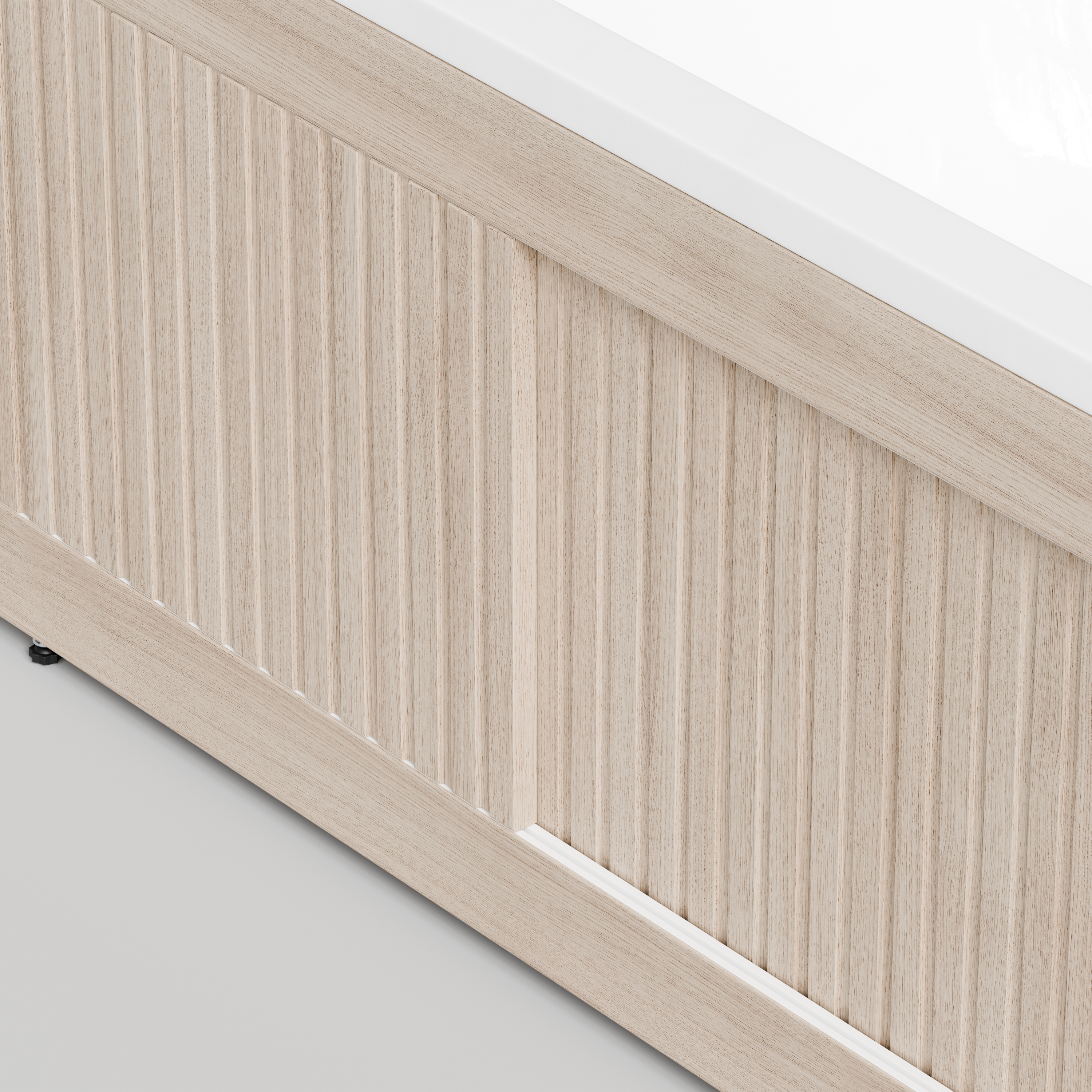 Экран под ванну Vod-ok Тач 150 раздвижной дуб + 15 цветов