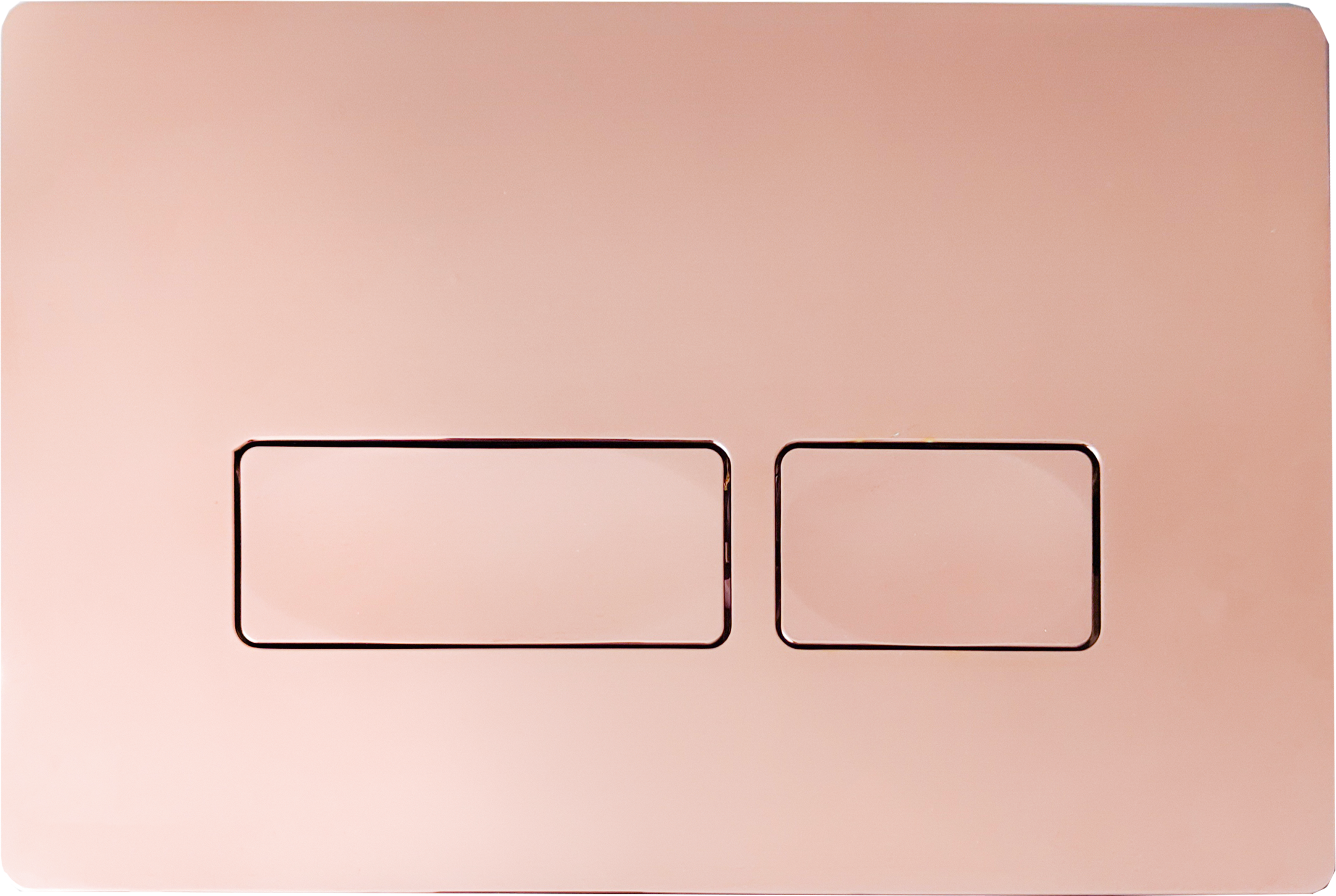 Кнопка смыва Cerutti Spa CR02RG (розовое золото, глянцевая)