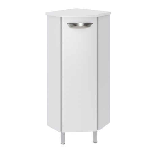 Тумба-комод Runo 30 R, угловая, белый