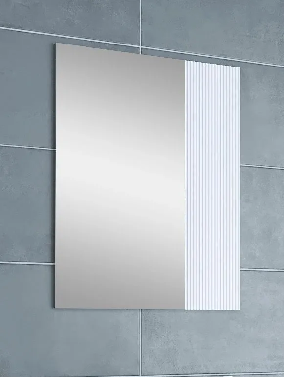 Зеркало Sanflor Диана квадрат, белый