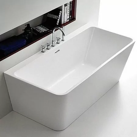 Ванна акриловая Cerutti Spa Lugano B-7101L 1700x750x600 отдельностоящая, прямоугольная