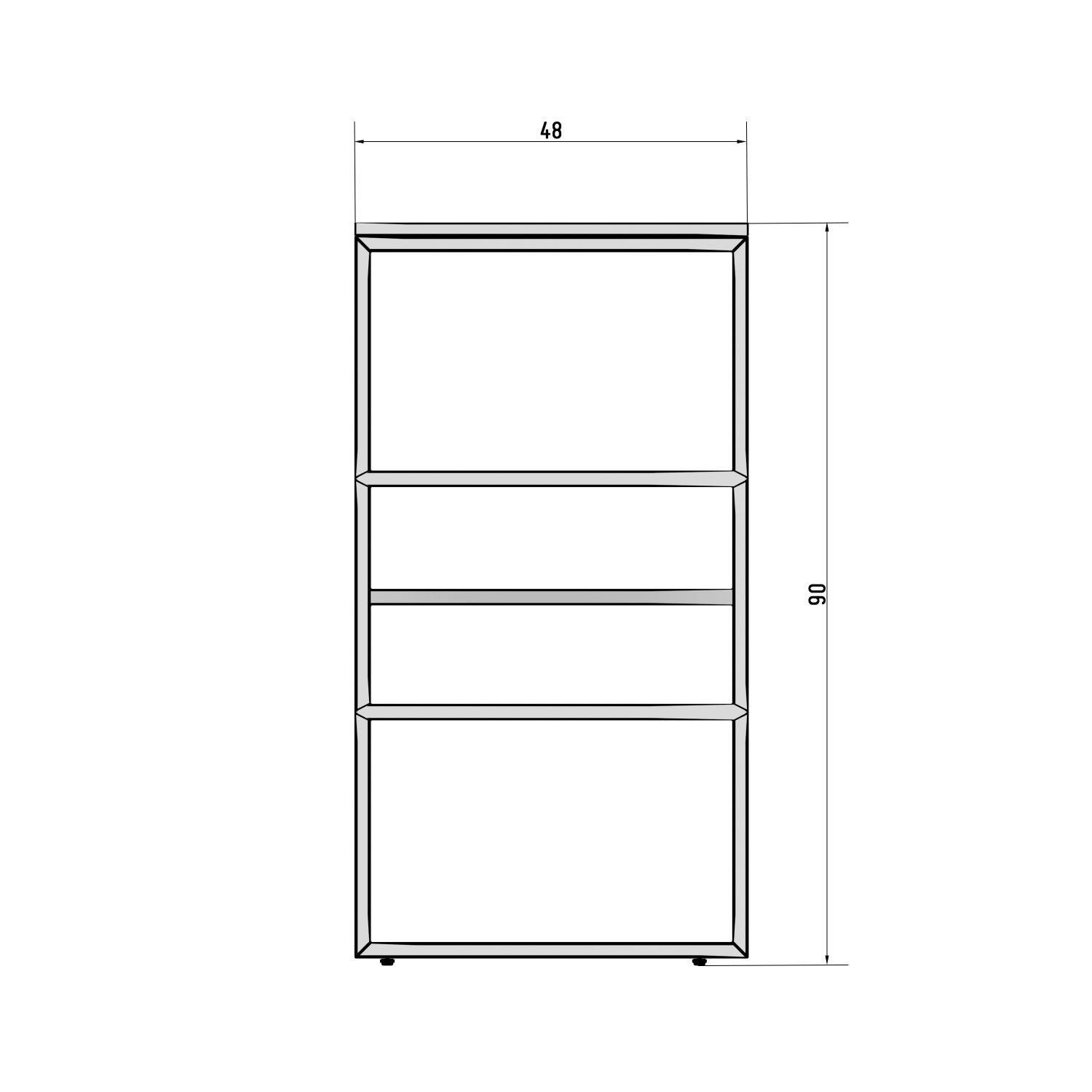 Тумба напольная Corozo Гера 120 Z с раковиной Мадлен 120 R, белый
