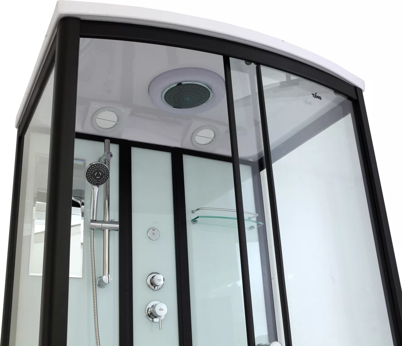 Душевая кабина Timo Standart Т-6615 Black 120x90