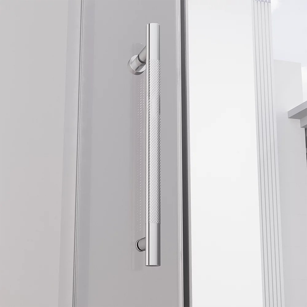Душевой угол распашной Veconi Premium Alassio SP CH, 1400х800x2000, хром, стекло прозрачное осветленное