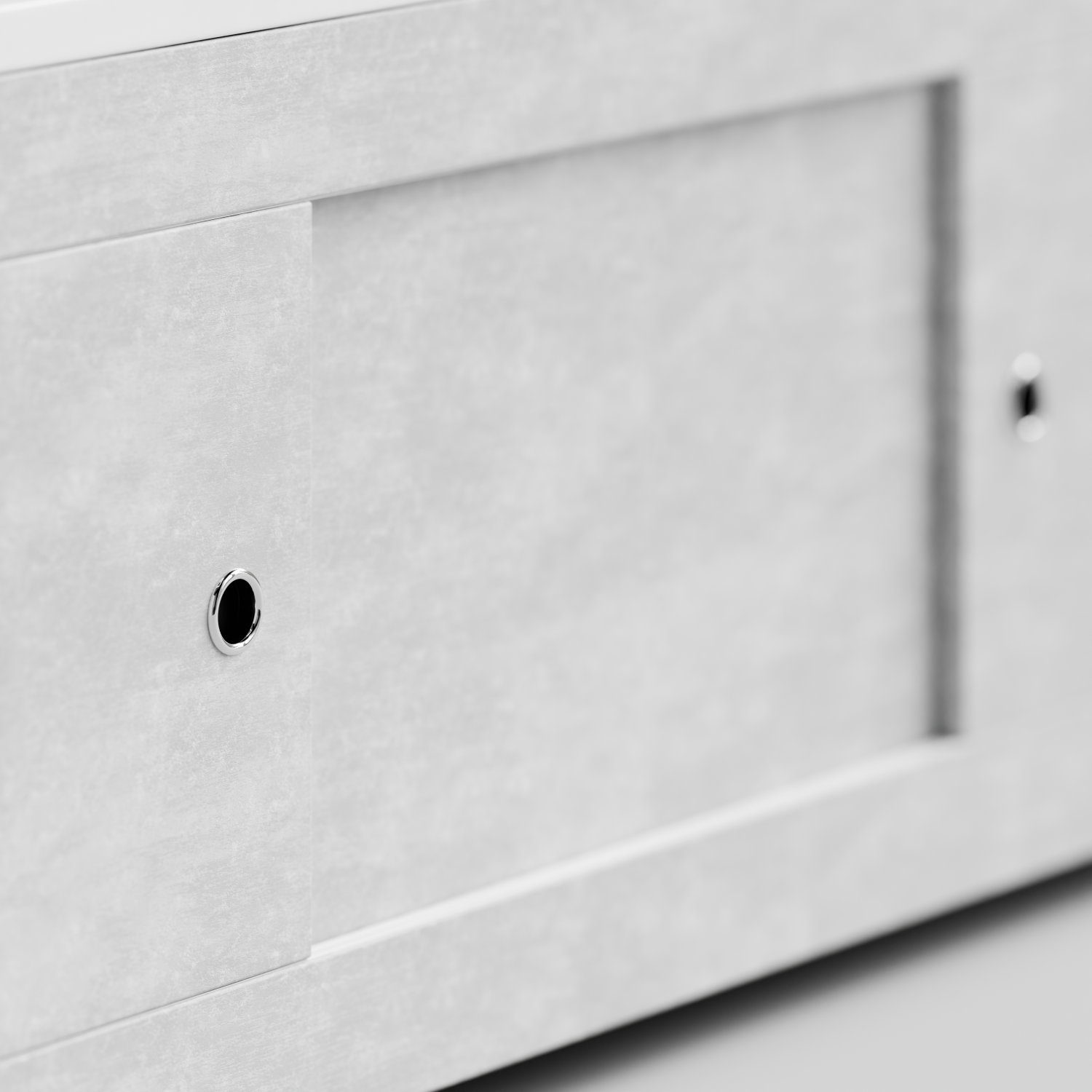 Экран под ванну Vod-ok Купе 170 раздвижной Белый камен