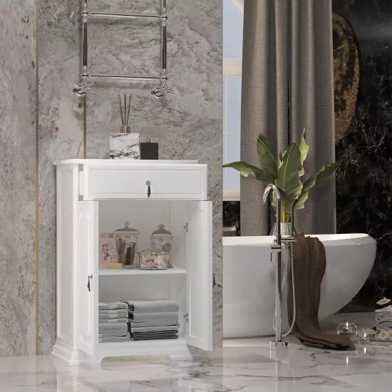 Тумба-комод Opadiris Риспекто 60 белый матовый