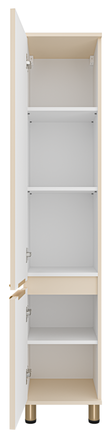 Пенал Brevita Enfida 35 напольный/подвесной, L, бежевый