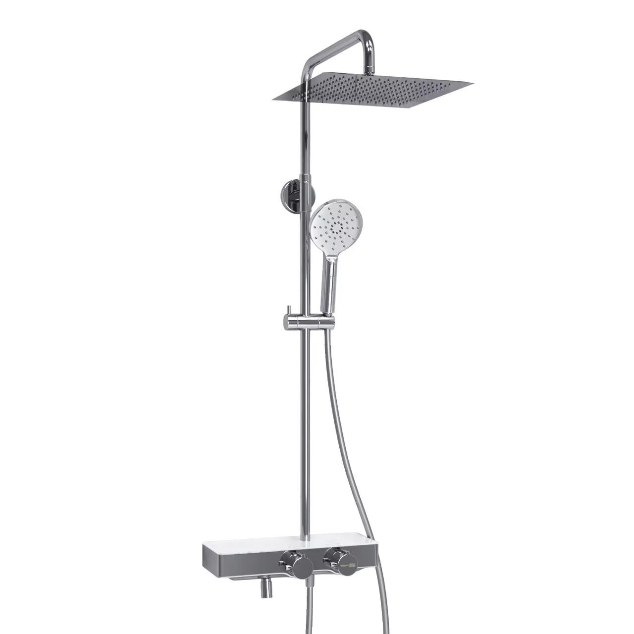 Душевая стойка WasserKraft A113.118.127.CH Thermo хром