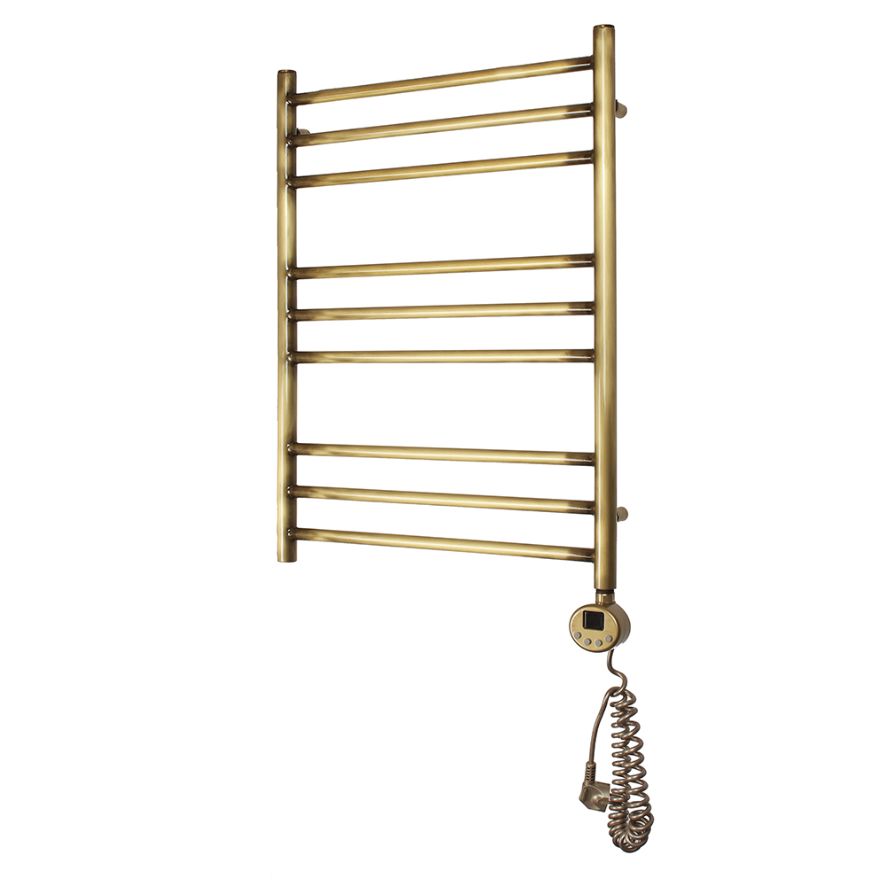 Полотенцесушитель электрический Domoterm Медея П9 500х700 АБР ER античная бронза