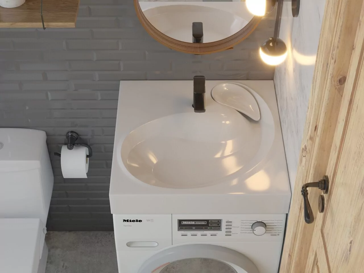 Раковина Stella Polar Бьянка 60х60 белая от магазина Vanna-Vanna.ru!