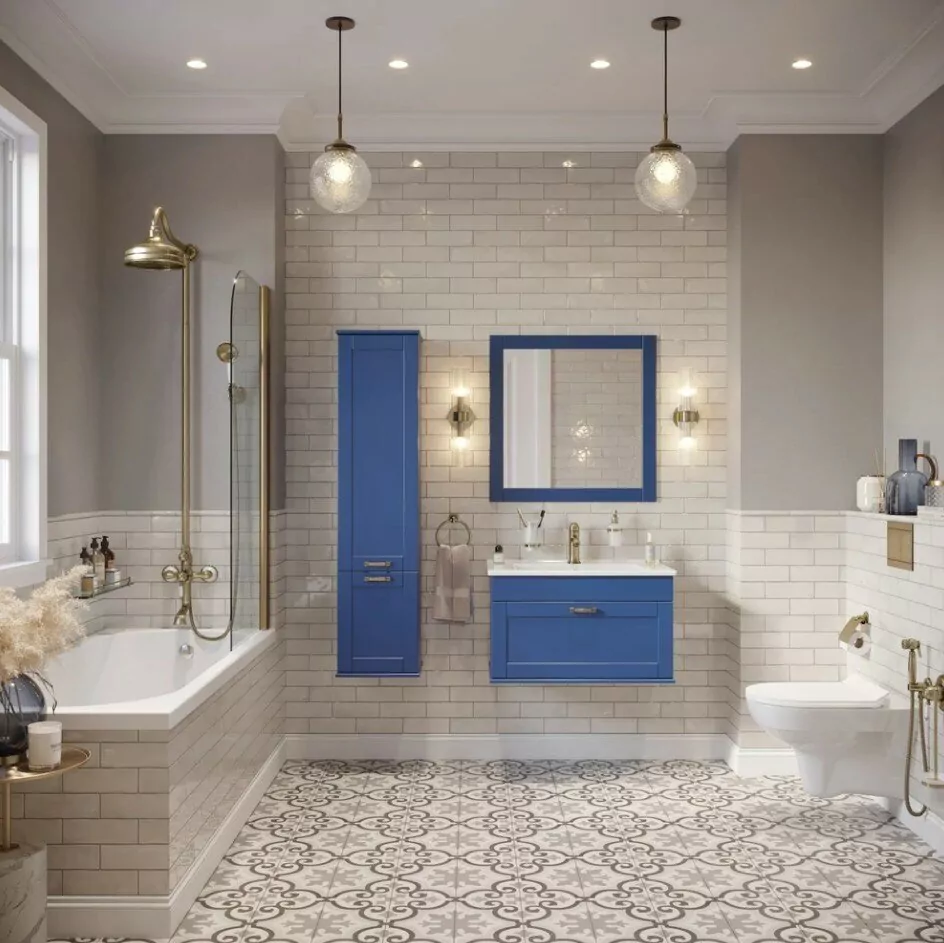 Пенал Sanflor Ванесса 35 L подвесной, индиго