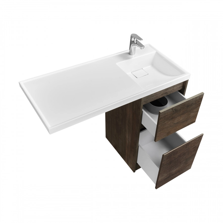 Тумбы под раковину AQUATON Лондри 40 Дуб Кантри