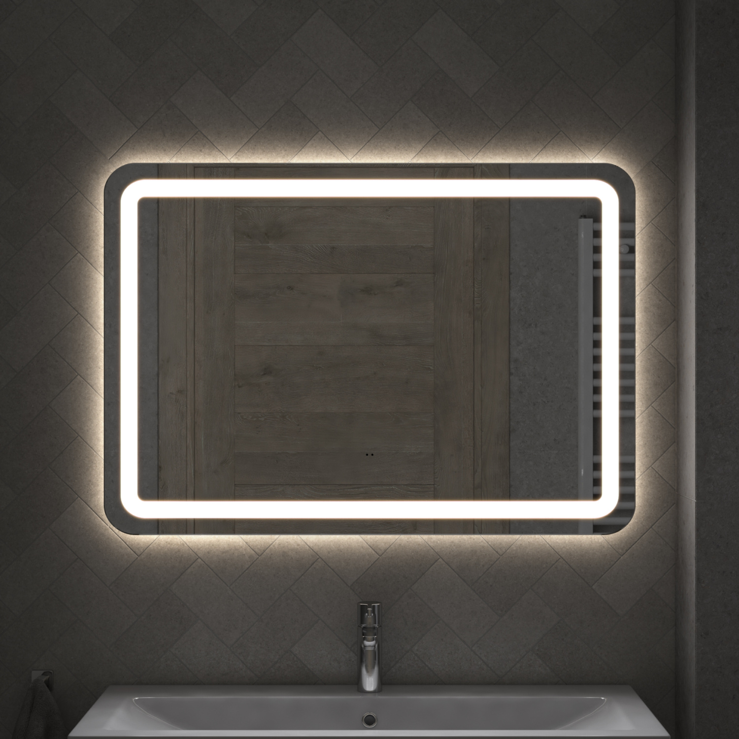 Зеркало Vigo Jess Classic 1000 свет, сенсор