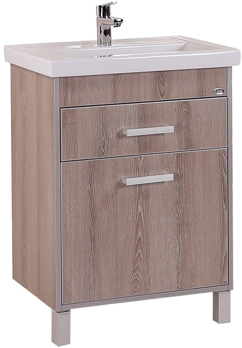 Мебель для ванной Onika Натали 60 комплект, напольный, ясень таормина