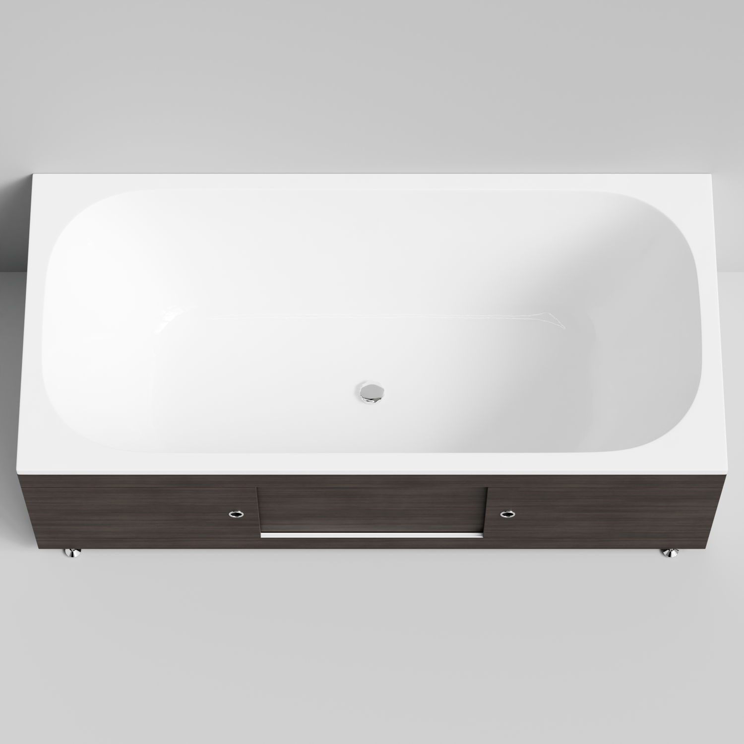 Экран под ванну Vod-ok Купе 180 раздвижной Палисандр