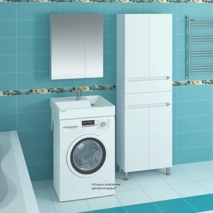 Раковина Санта Юпитер 60х60 белая