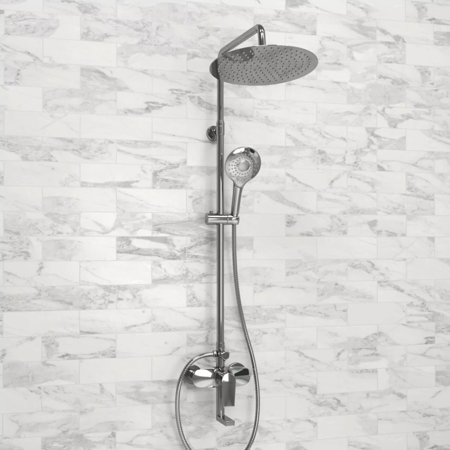 Душевая стойка WasserKraft A166.116.101.010.CH хром