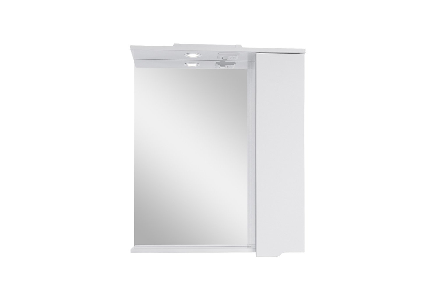 Зеркальный шкаф подвесной SanStar Bianca 70 белый