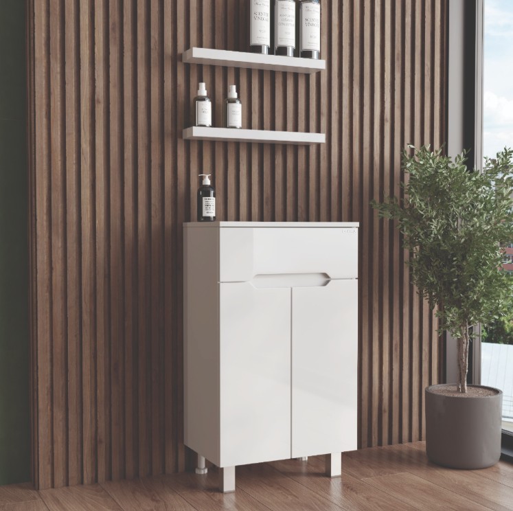 Тумба-комод Onika Айленд 50 напольный, белый