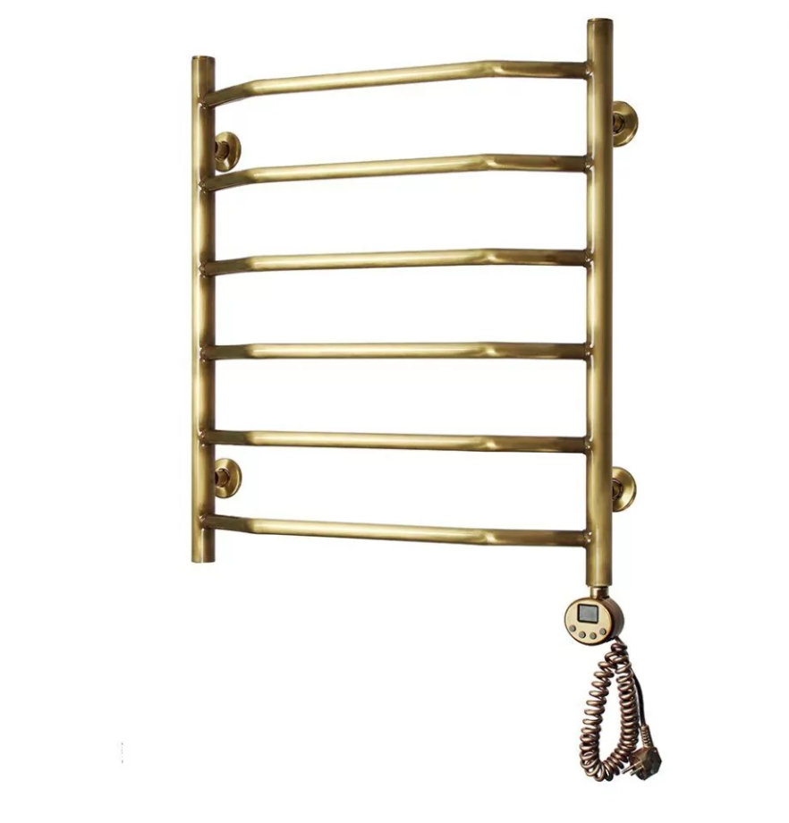 Полотенцесушитель электрический Domoterm Лаура П6 500x600 АБР ER, античная бронза