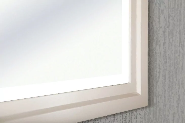 Зеркало Vod-ok Elite Эльвира 120 свет, сенсор, белый