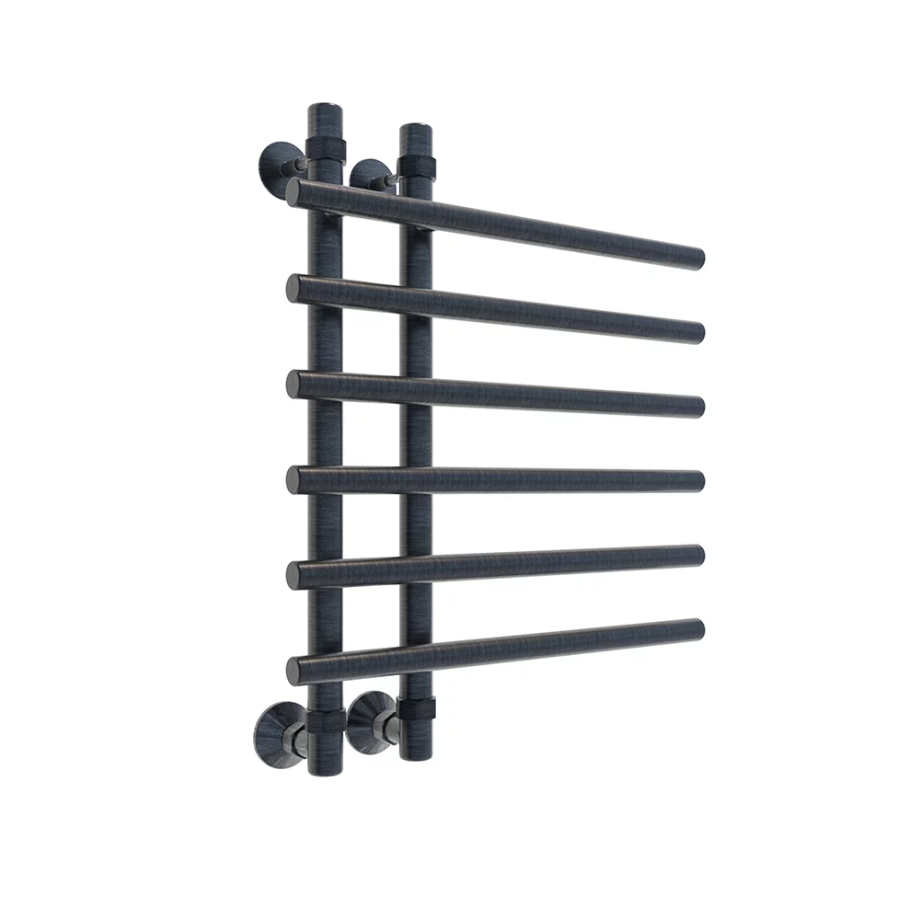 Полотенцесушитель водяной Veconi Tufo, 50/10/60, графит