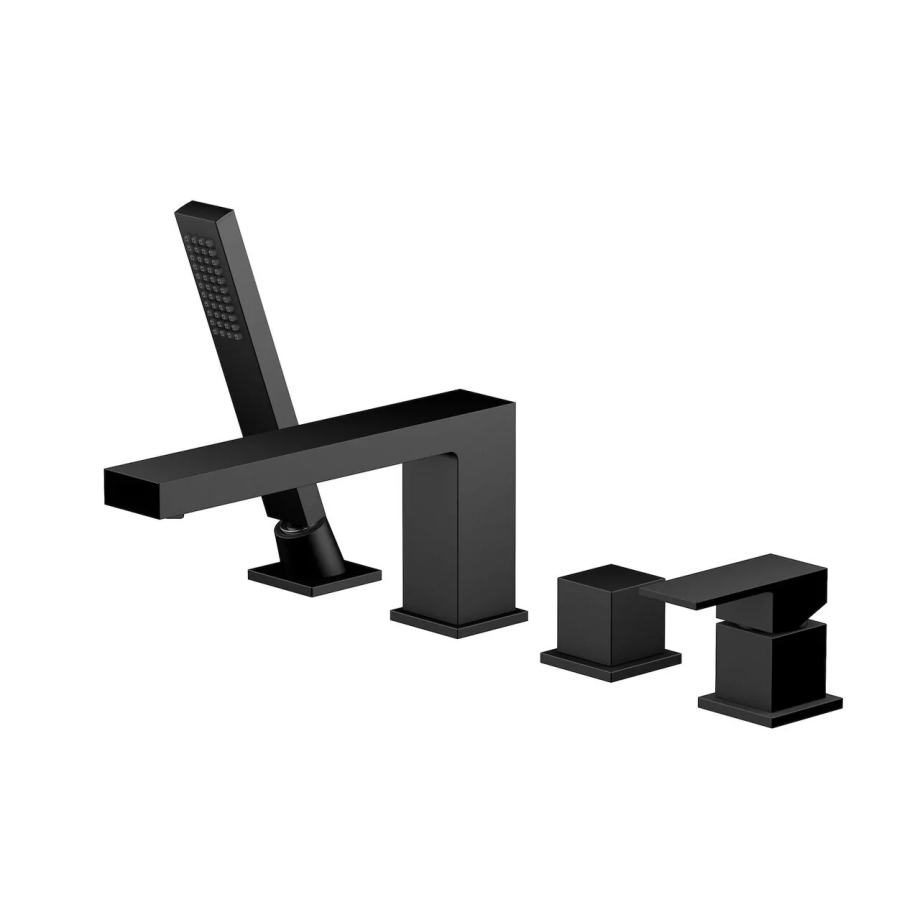 Смеситель на борт ванны Timo Selene 2130/03Y с черный матовый