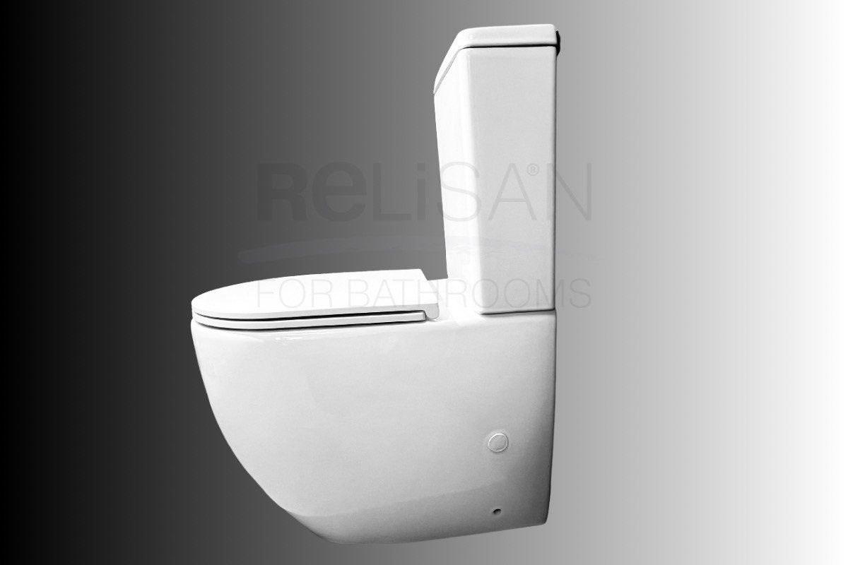 Унитаз напольный FM 514/смыв торнадо